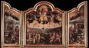 unknow artist The Last Judgment oil painting on canvas